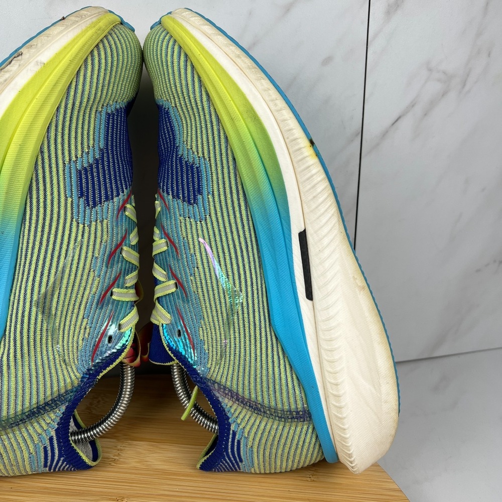 Hoka One Cielo X1 Mens Size 9 Evening Sky Lettuce Running Shoes 1147910 ENN - Picture 6 of 12